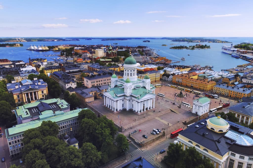 Helsinki City view